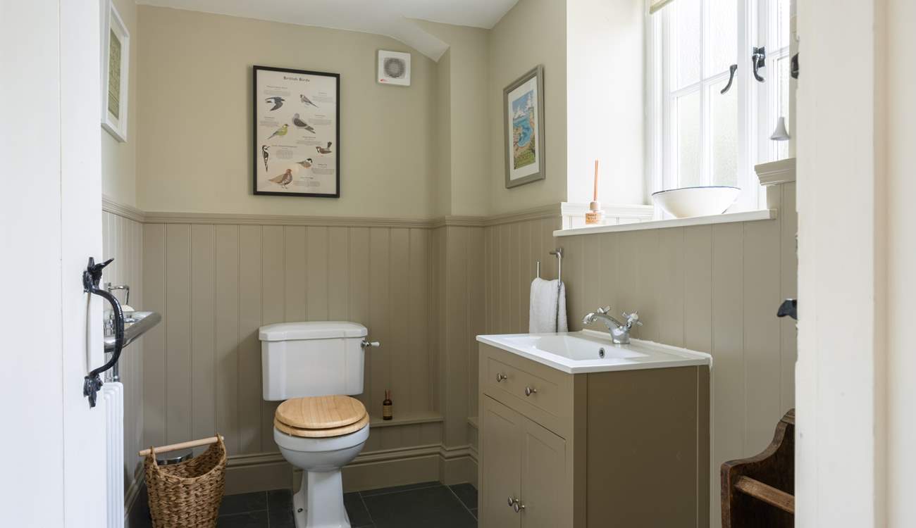 Completing the downstairs is the all-important downstairs WC.