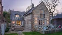 Come evening time the house becomes the most idyllic spot to relax, feast, chat, and laugh with your nearest and dearest.