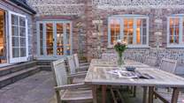 Perhaps a spot for a quiet moment whilst food is being prepared...