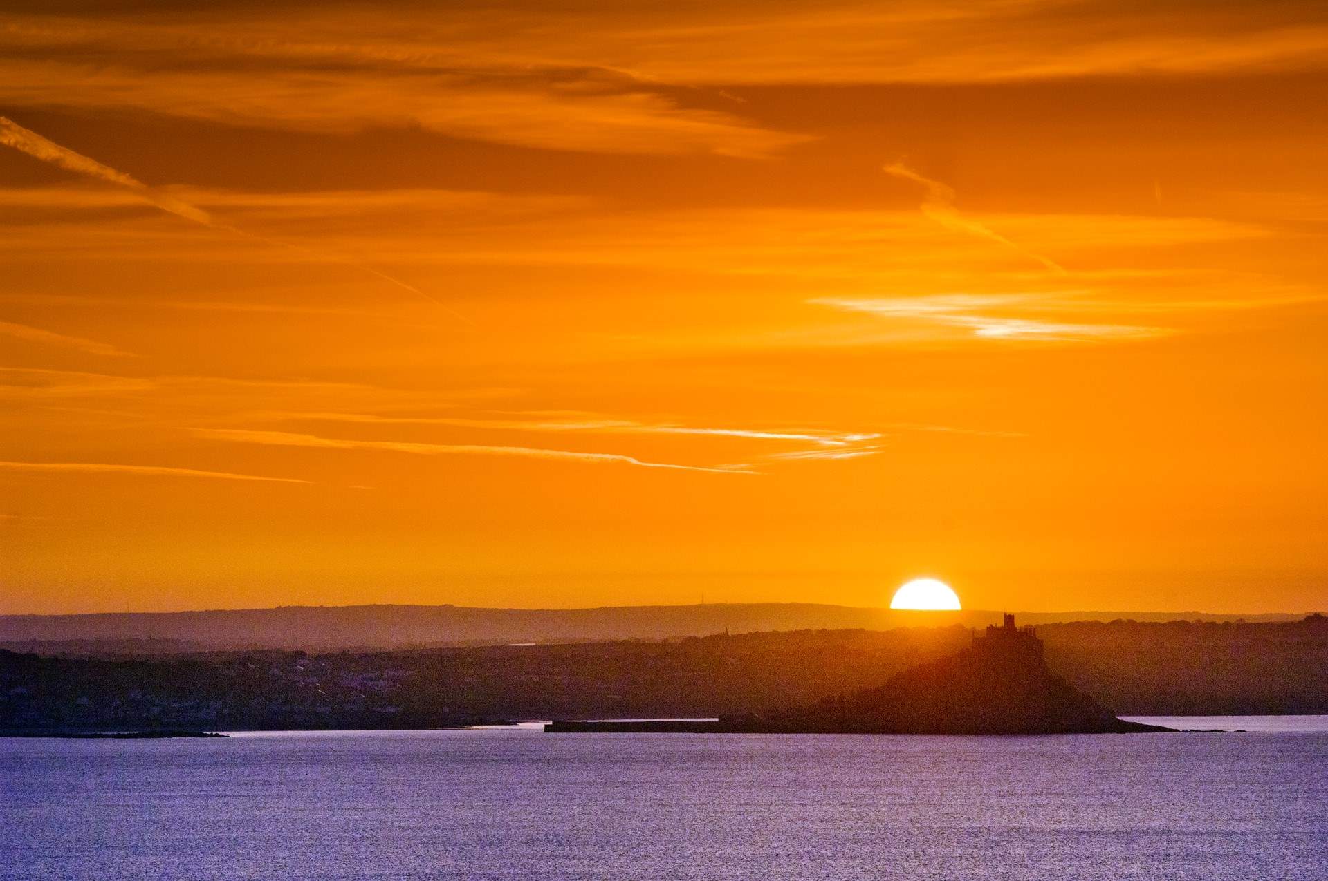 You will see some simply stunning sunsets from the property.