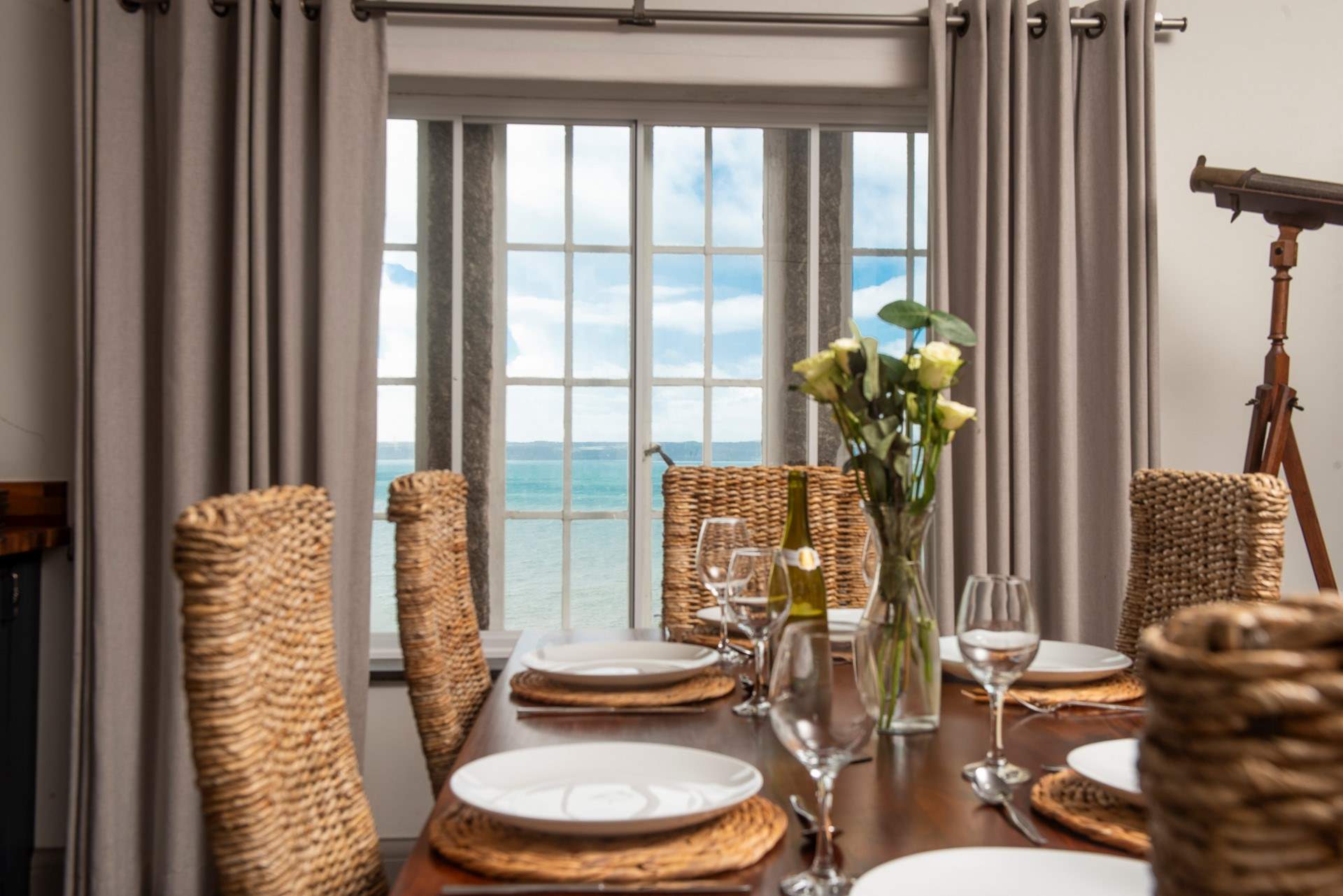 The Atlantic ocean is just outside!