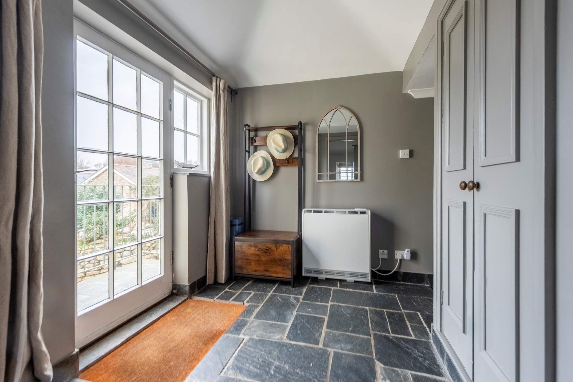 A beautiful entrance awaits.