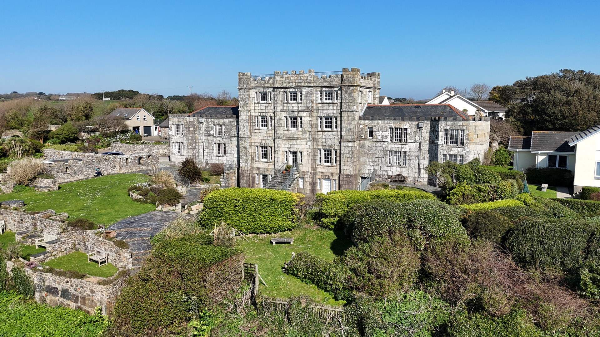 An impressive building.