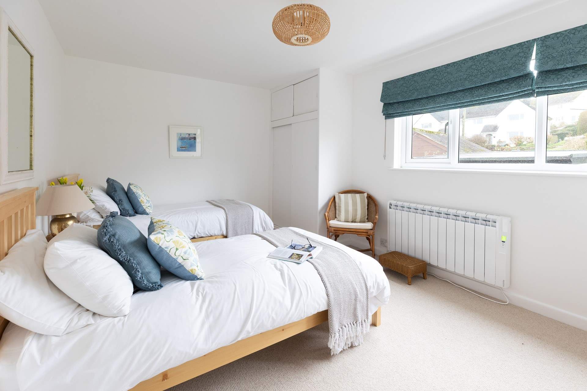 Both bedrooms are to the rear of the property.