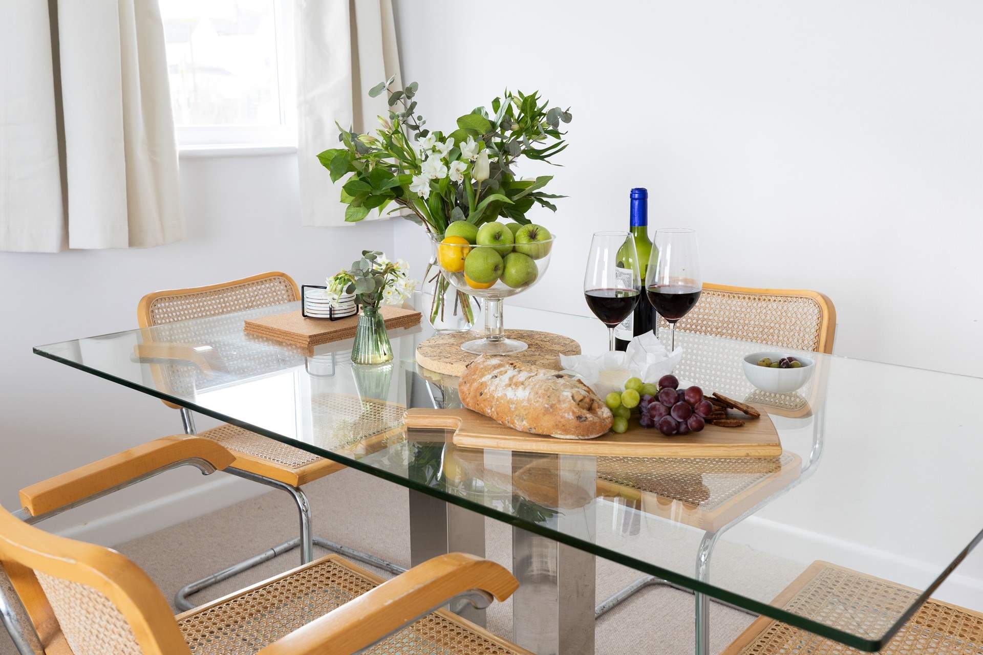 Catch up with friends and family around the dining-table.