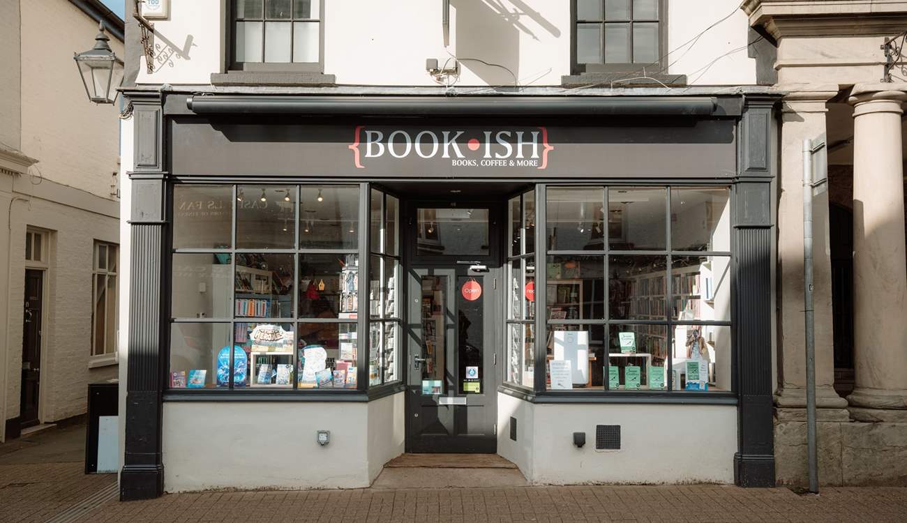 Stop by this much-loved bookshop and café.