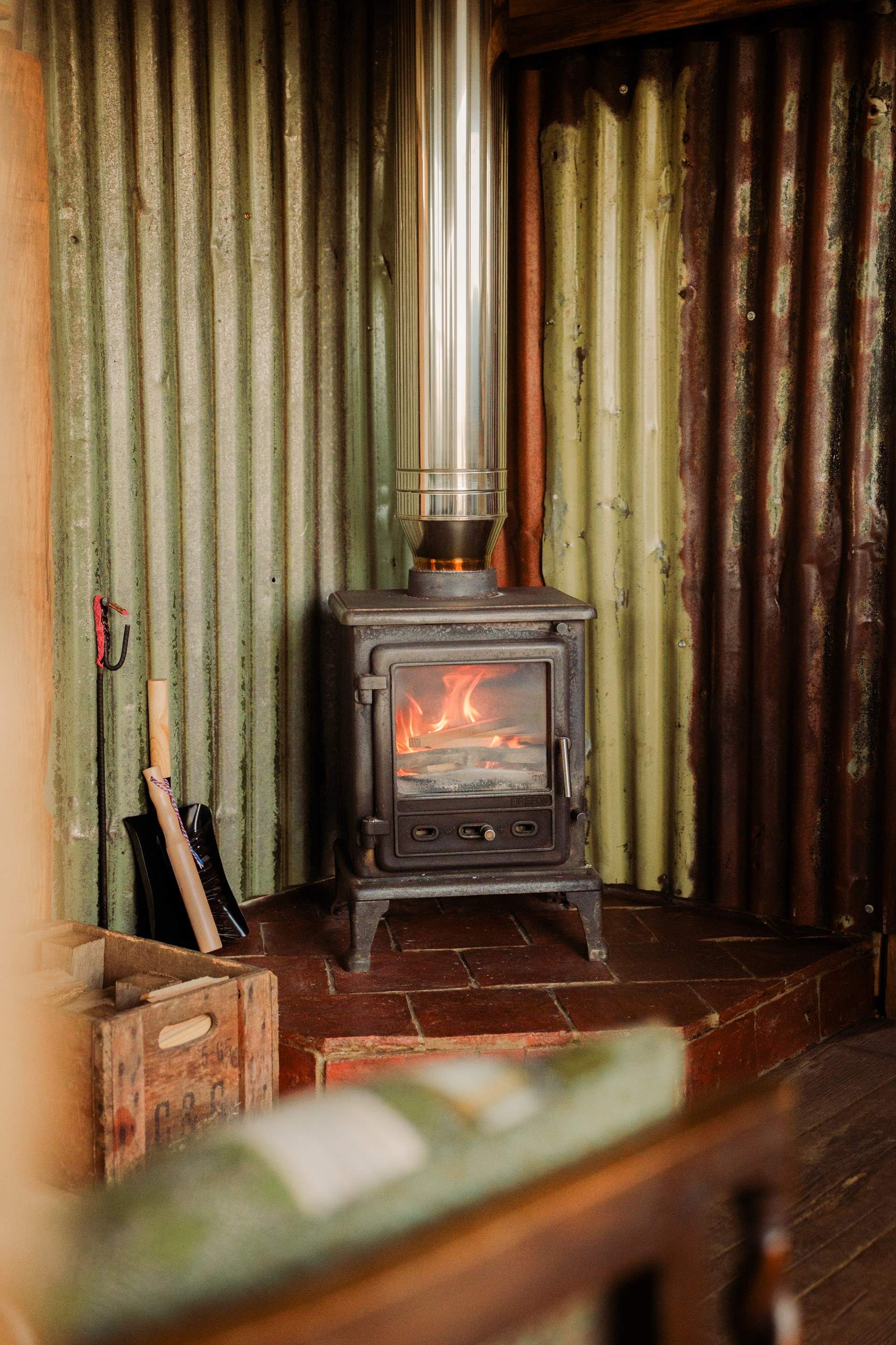 Settle in for unplugged evenings beside the gentle glow of the wood-burner.