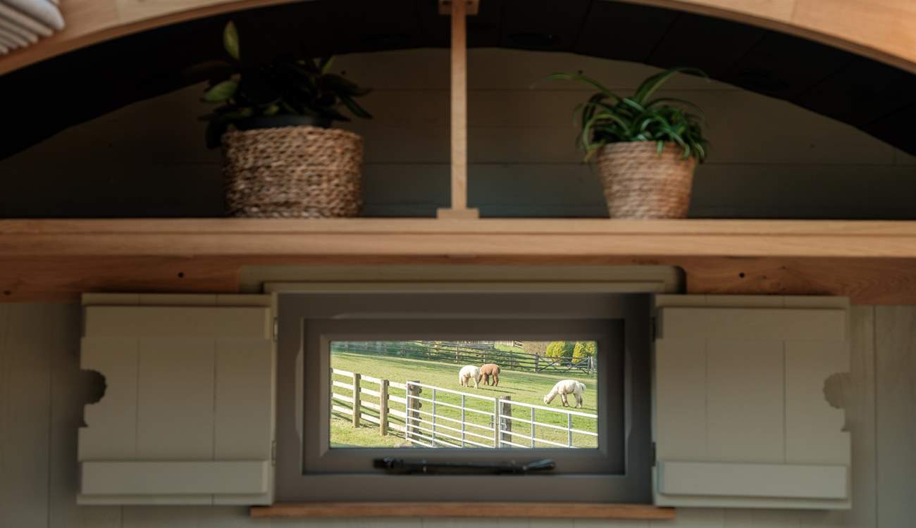 With calming countryside in every direction.