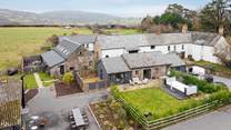 Choose from three exquisite cottages, The Coach House, which has the swim spa, sleeping four, The Horse Shoe, sleeping two, which has the option of opening the connecting door to The Stables, sleeping four. 