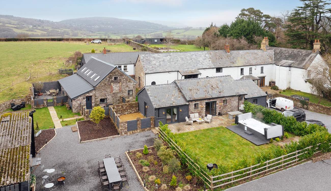 Choose from three exquisite cottages, The Coach House, which has the swim spa, sleeping four, The Horse Shoe, sleeping two, which has the option of opening the connecting door to The Stables, sleeping four. 