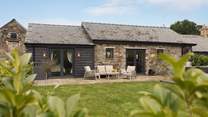 Children and dogs will love playing in The Coach House garden. Please supervise them, as the large swim spa is located in this garden. 