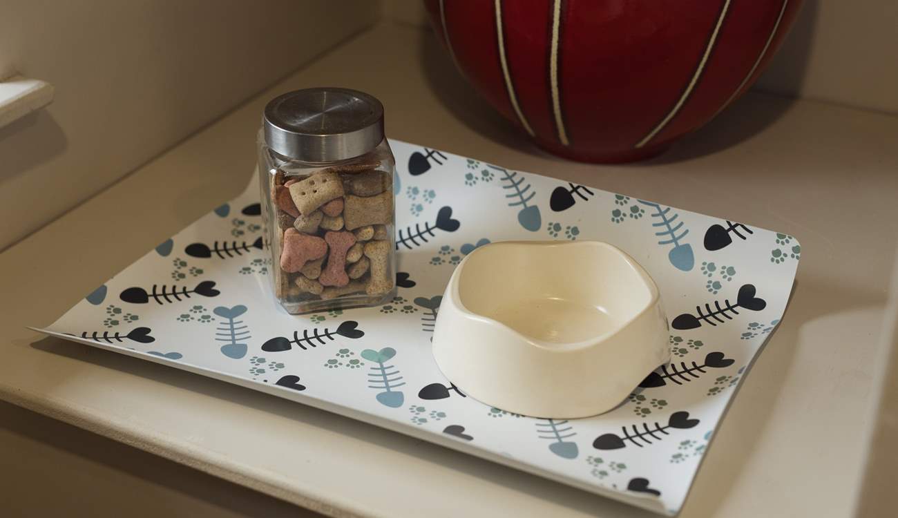 The dogs will love it here. 