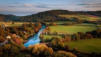 Discover the sheer beauty of the Monmouth viaduct. 