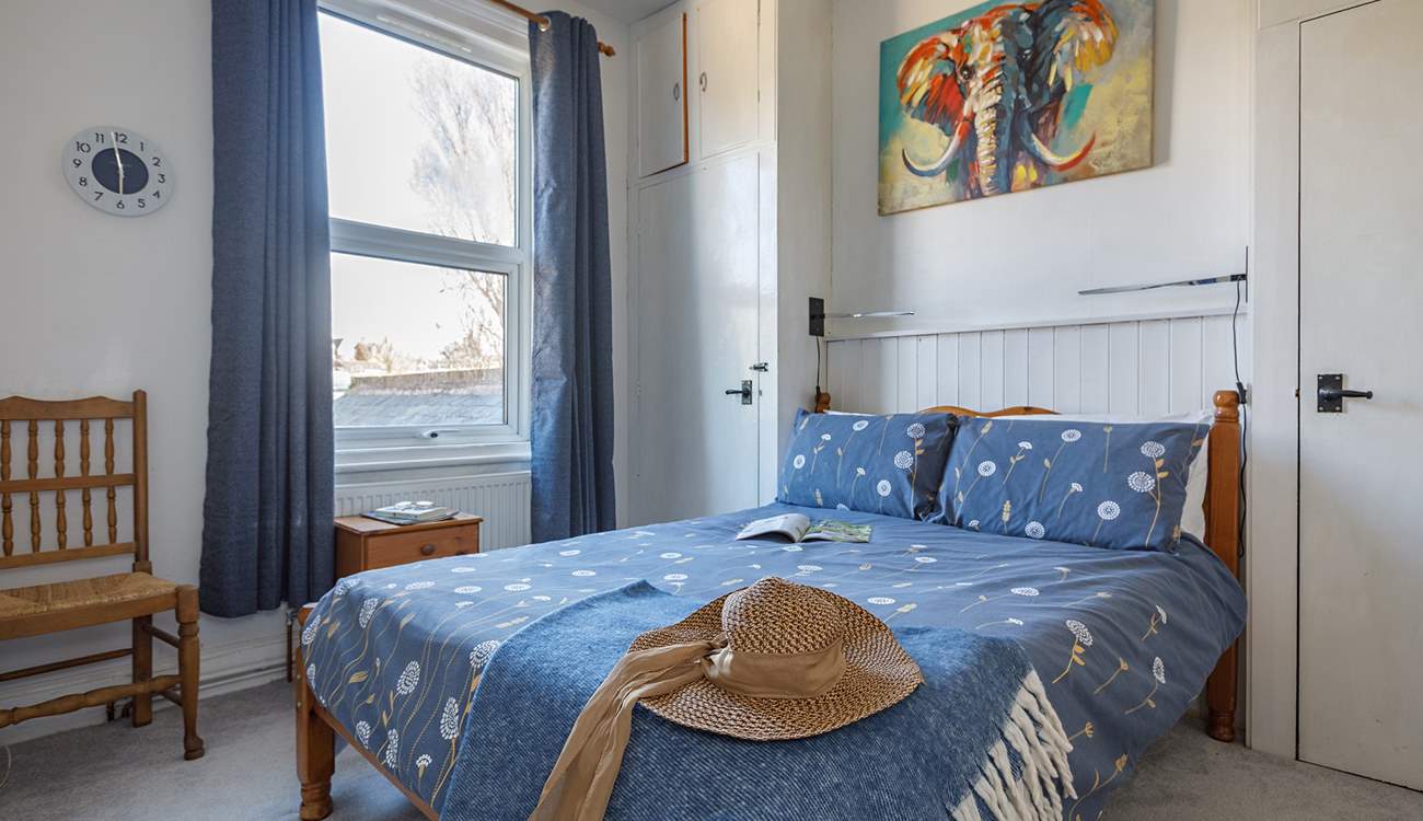 The second double enjoys views to the rear garden.