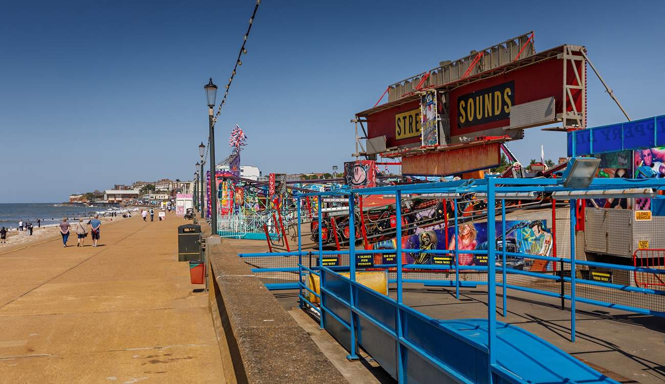 Create special memories with family, children will love the rides at the funfair.