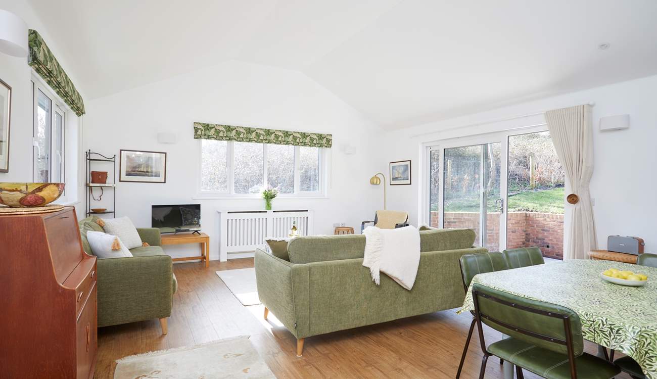 This modern property welcomes you in and has plenty of space inside and out for all the family.