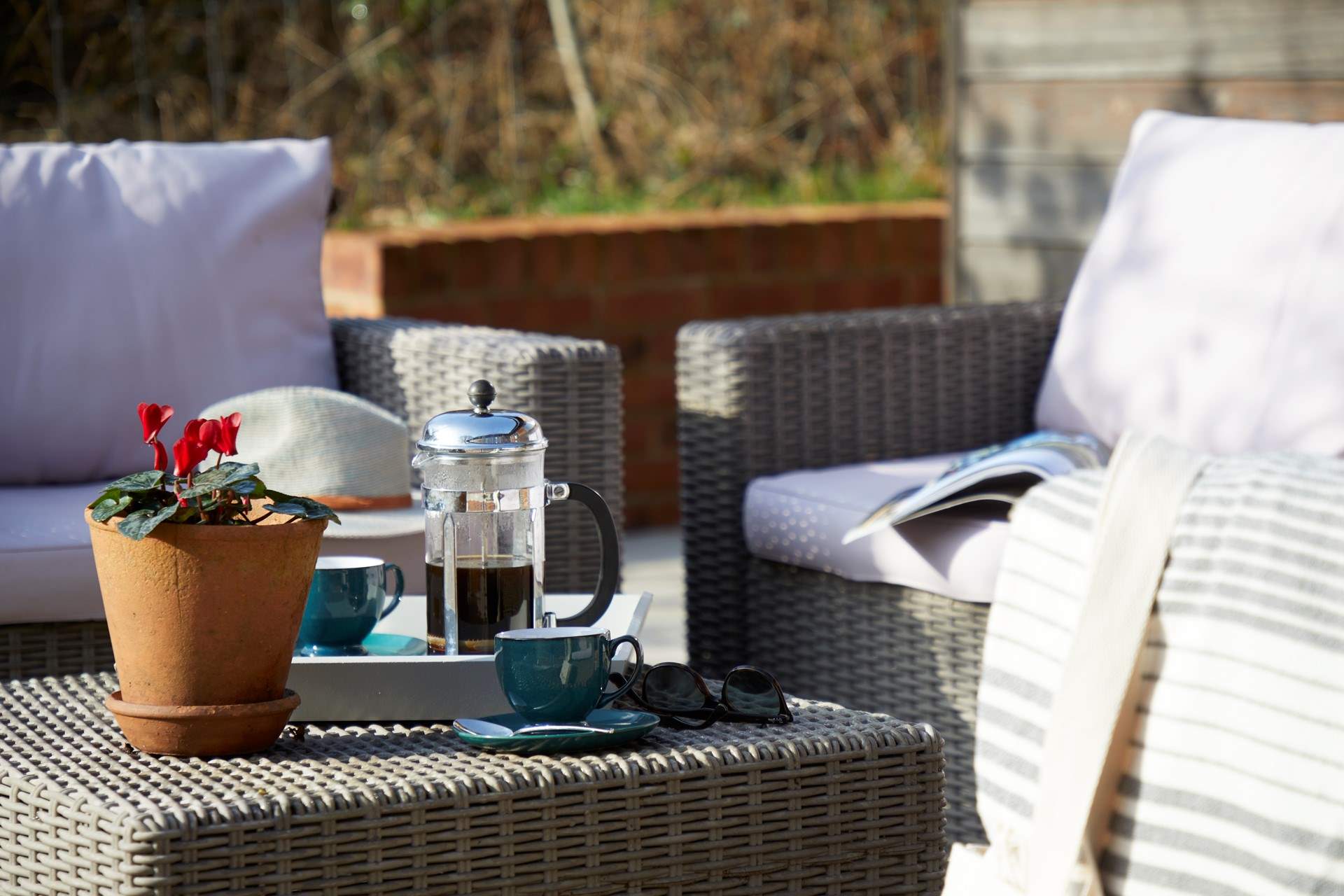 Relax and unwind in this peaceful and private setting.