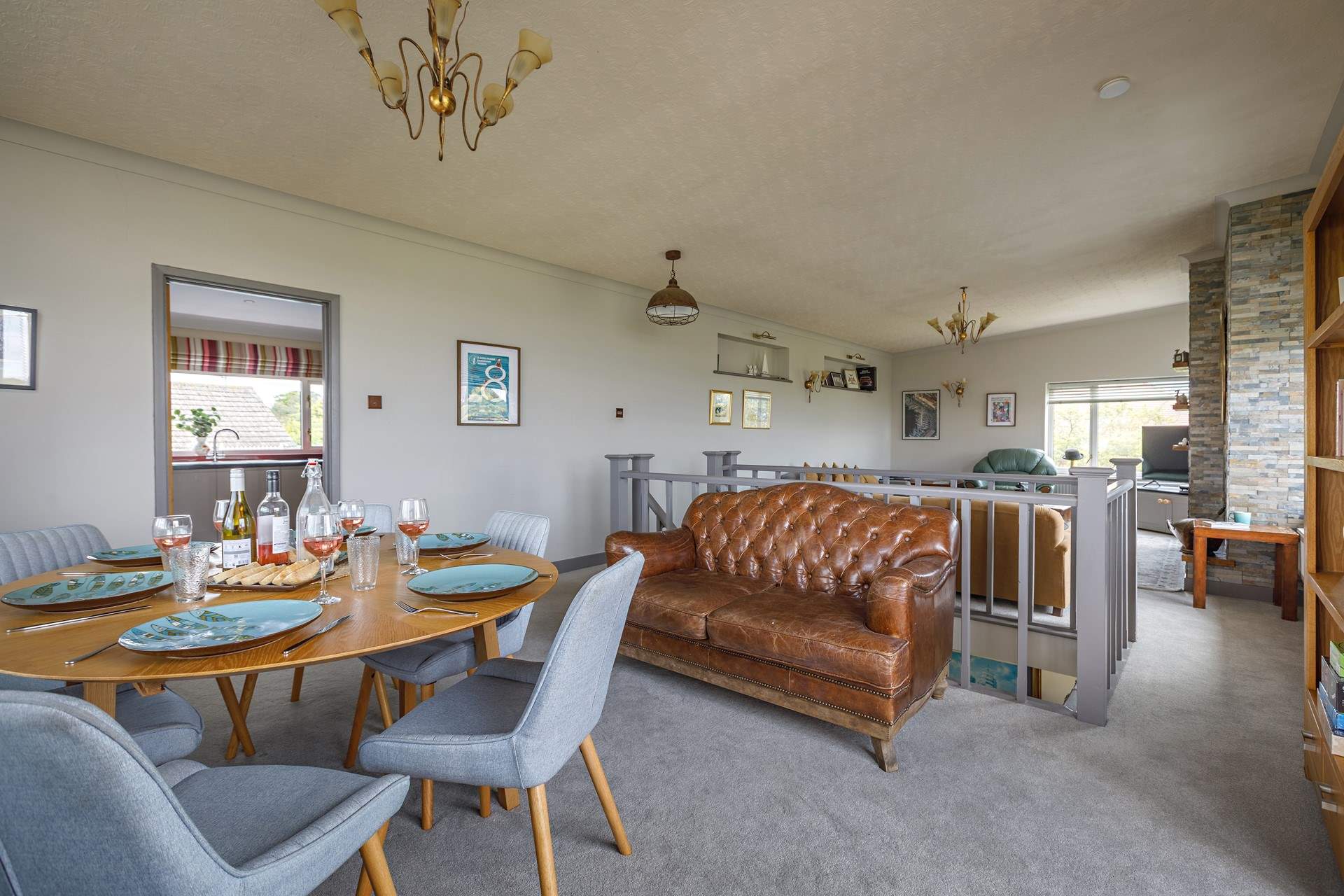 It's a great house for entertaining.