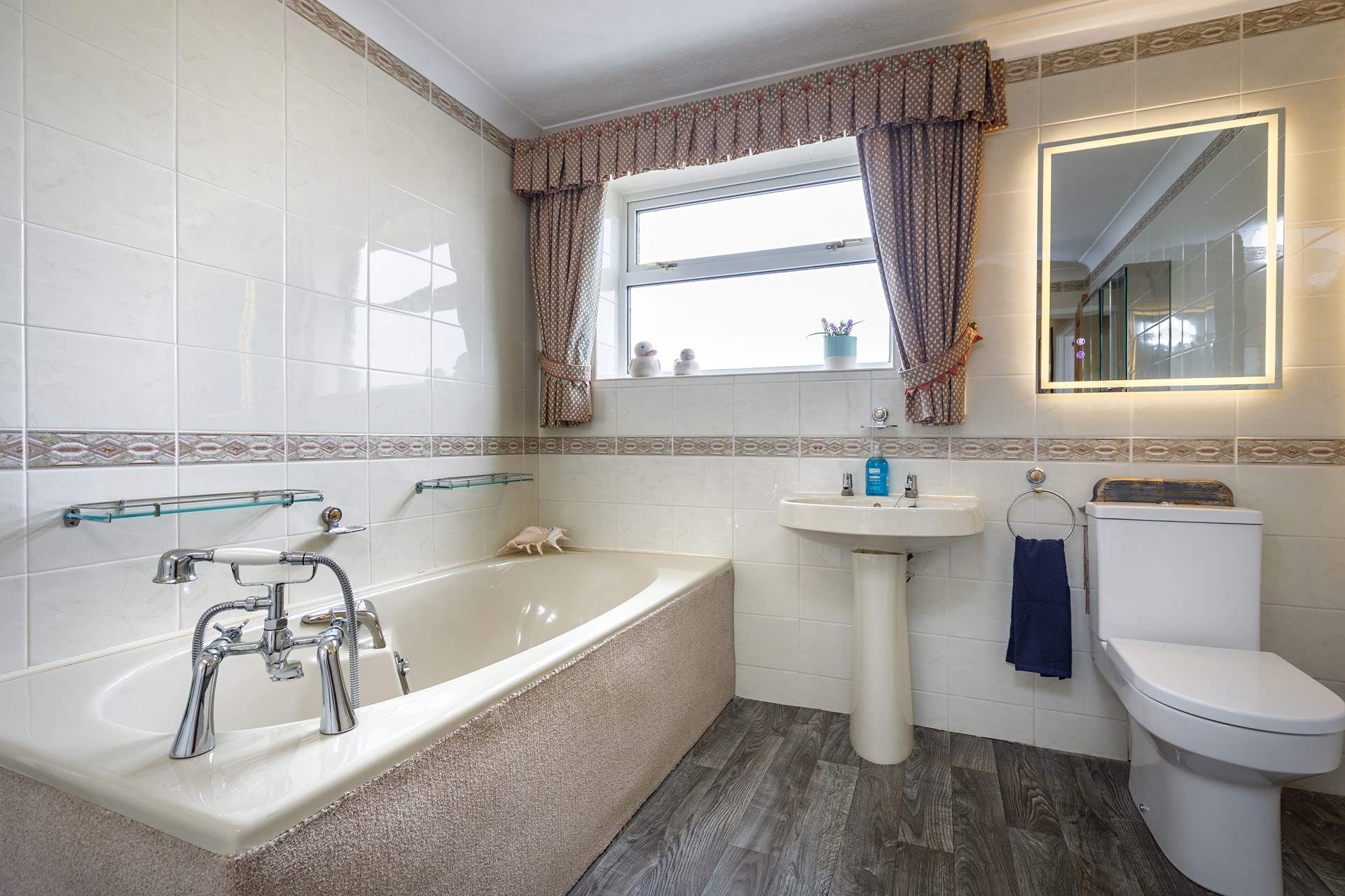 The family bathroom.