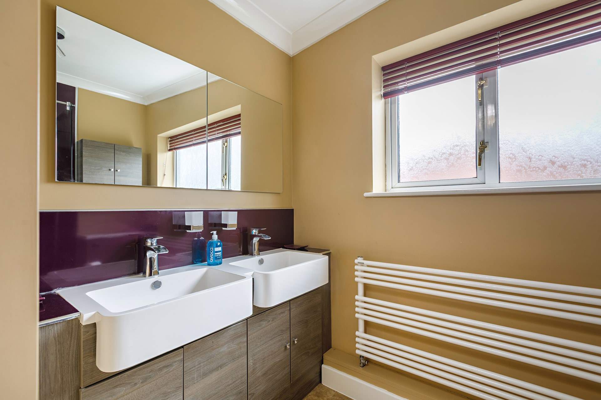 Another angle of the shower-room.