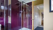 The shower-room.