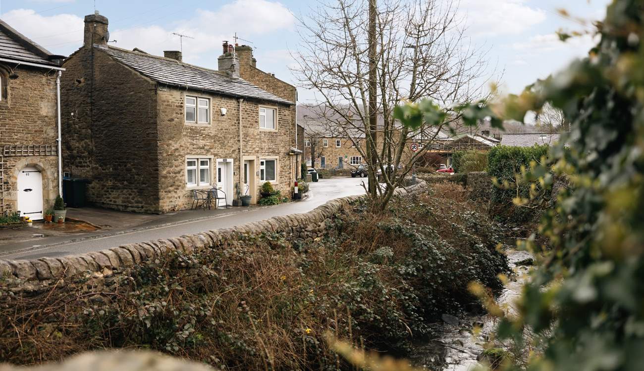 Listen to the gurgling of the stream as it ripples by. 