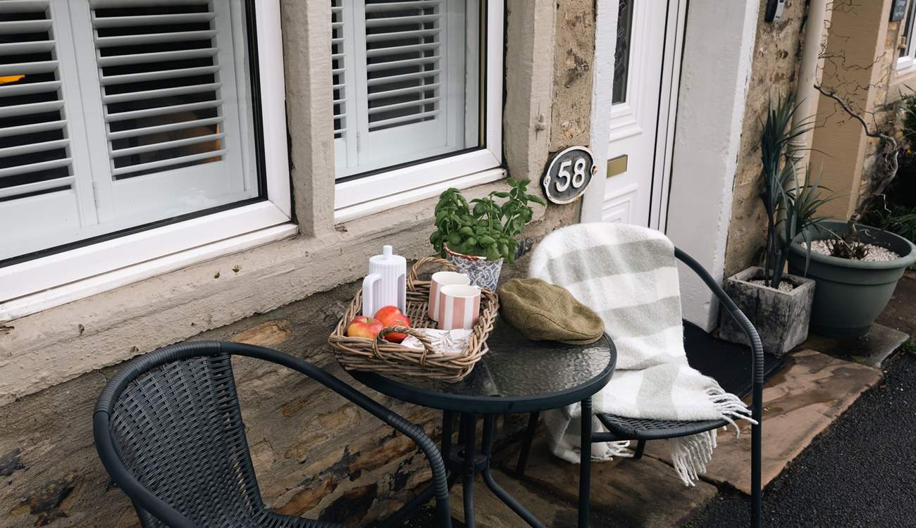 Morning coffee watching the world go by. 