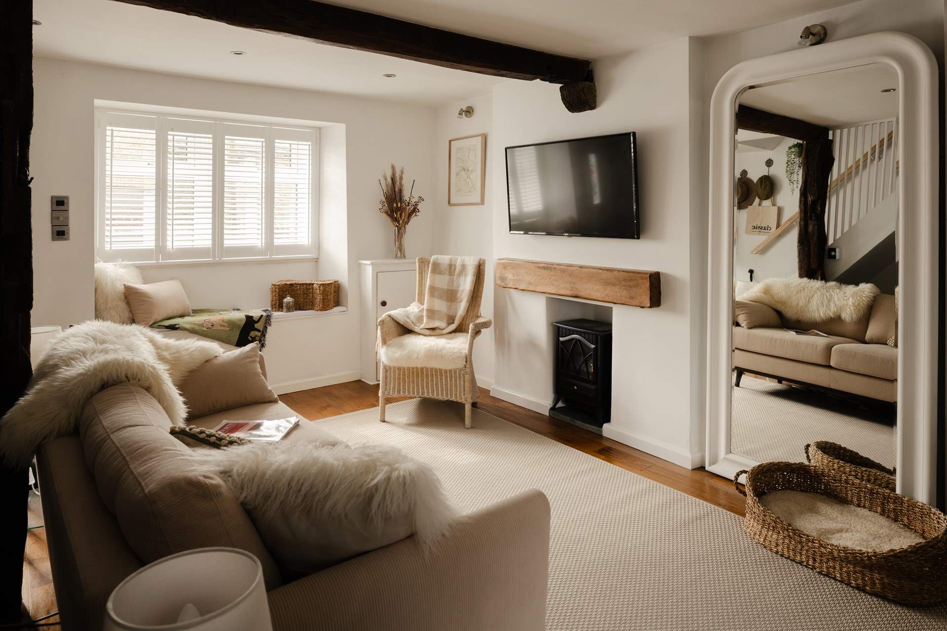 Cosy up with a favourite film.