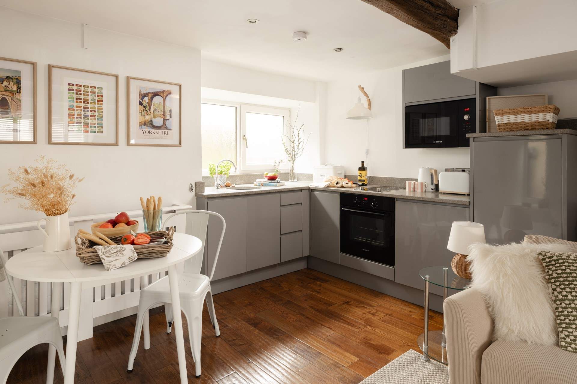 Everything is lovely and compact.