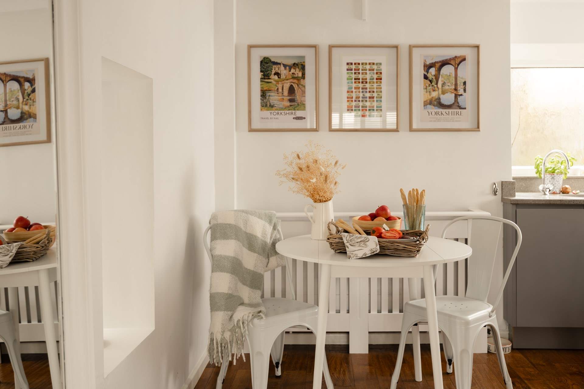 There is lots of local produce to enjoy in Yorkshire. 