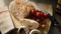 Try some artisan bread and local tomatoes. 