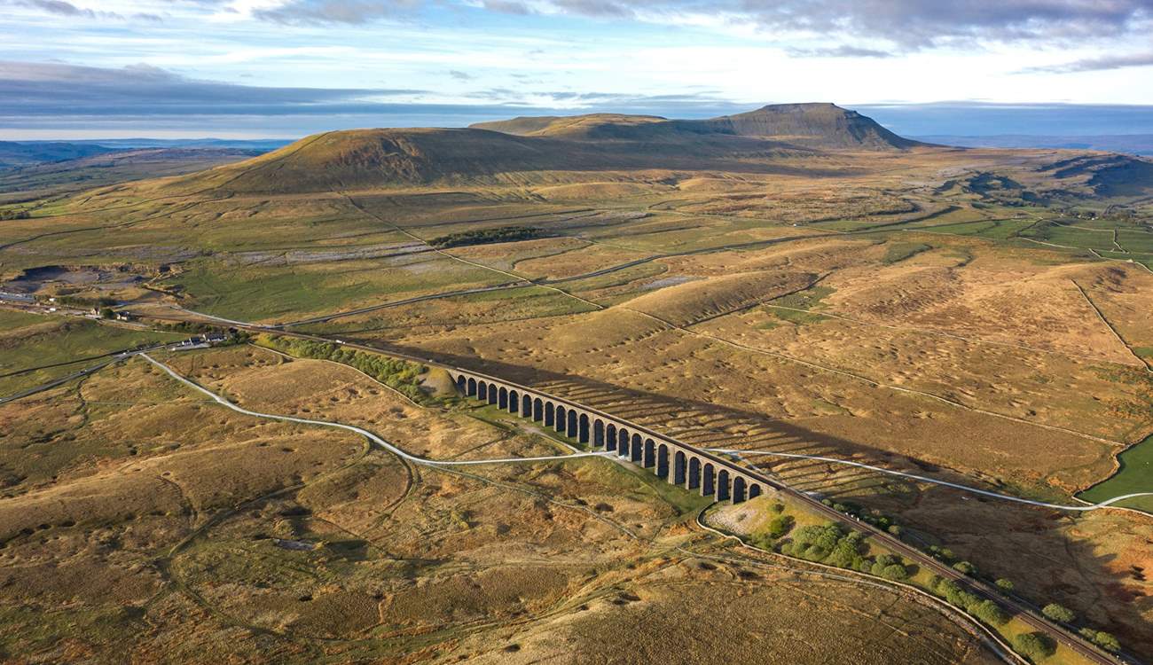 The famous Settle to Carlisle railway.
