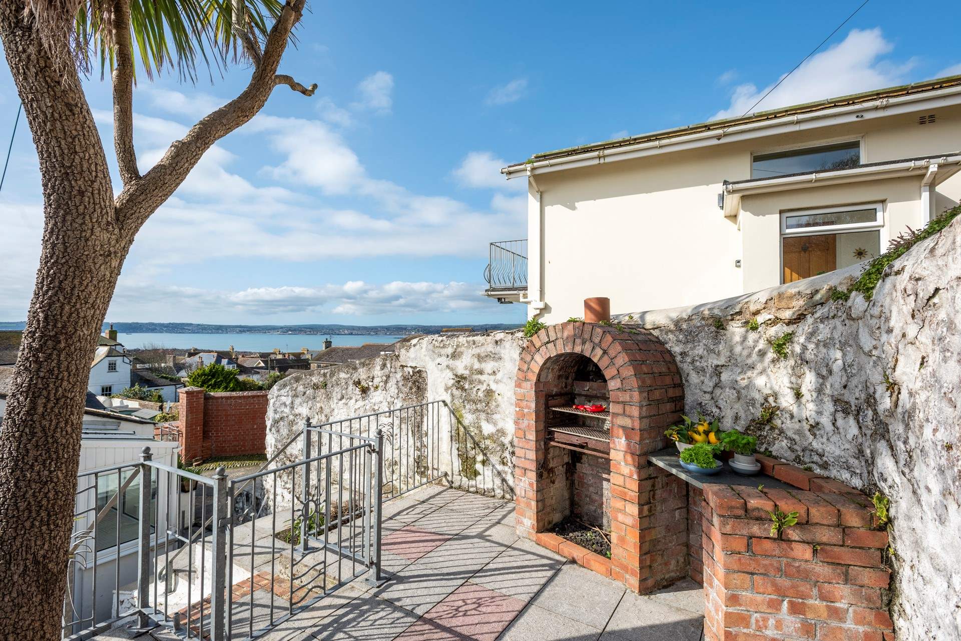 The house has several levels to appreciate the views. Please take care on the steps.