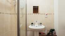 Take a hot shower after a dip in the sea. 