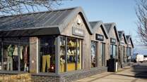 Stroll to the boutique shops and cafes,.