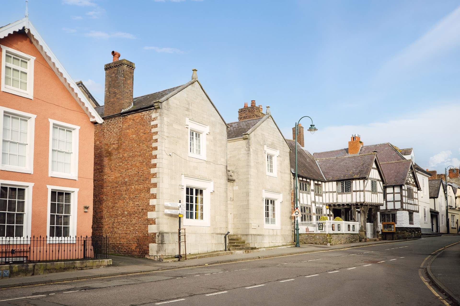 Imposing 12, Castle Street is located next to the oldest house is Wales, which is now a museum. 