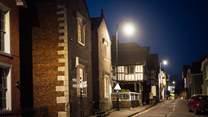 A town steeped in Welsh history. Next door is the oldest house in Wales, now a museum,  Nantclwyd y Dre. 