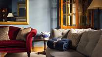 Sink into the plush sofas in the warming glow of the wood-burner on chillier nights. Bliss. 