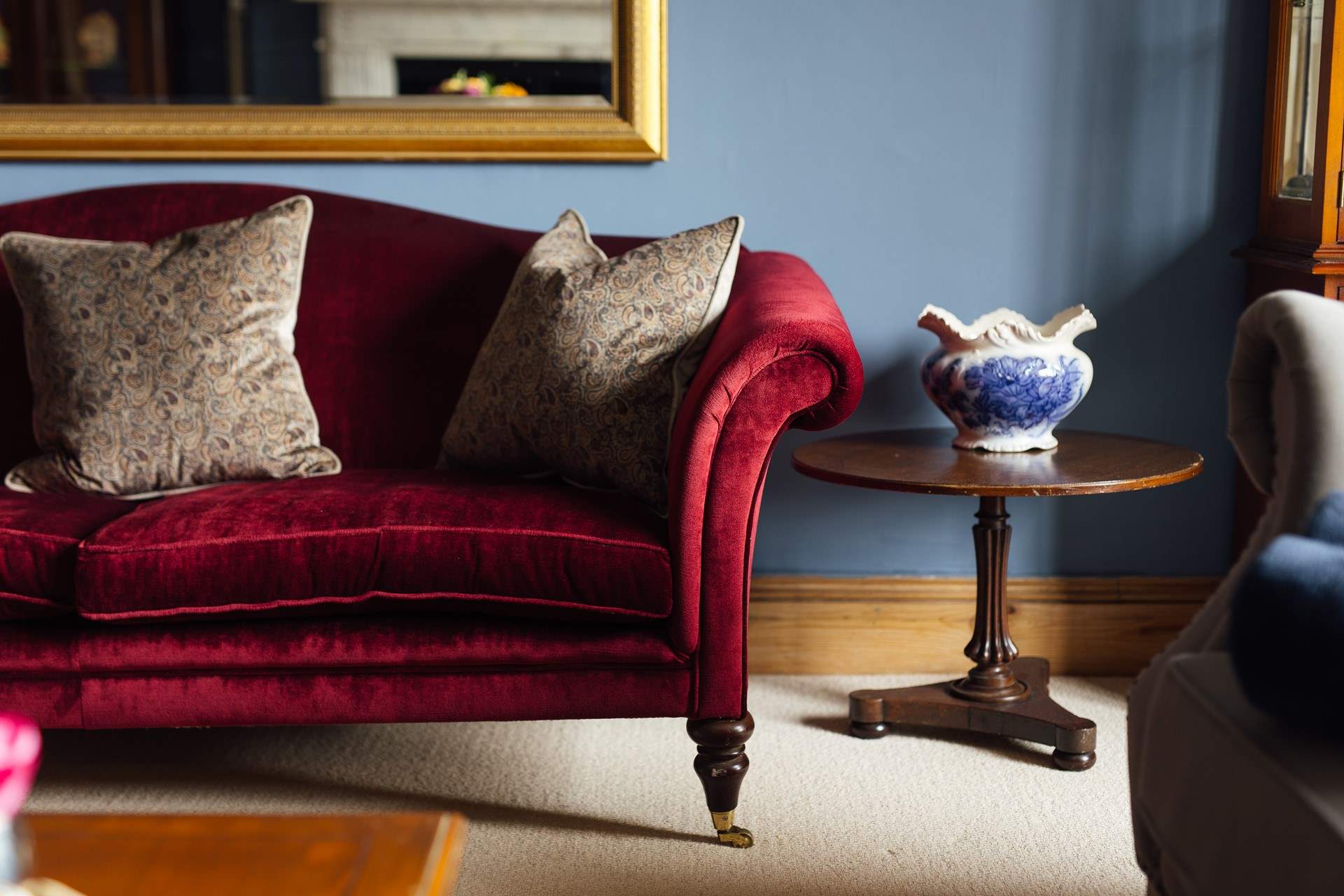 A feeling of Victorian opulence. 