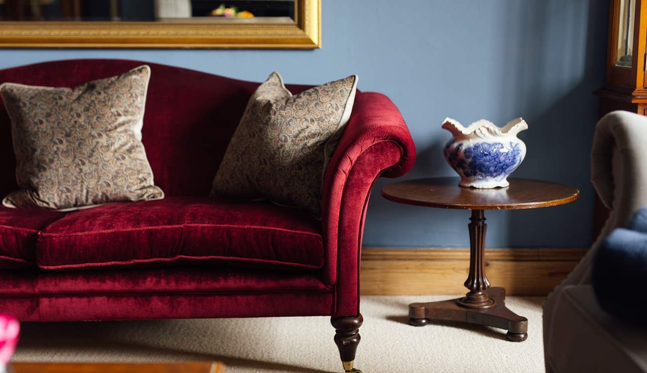 A feeling of Victorian opulence. 