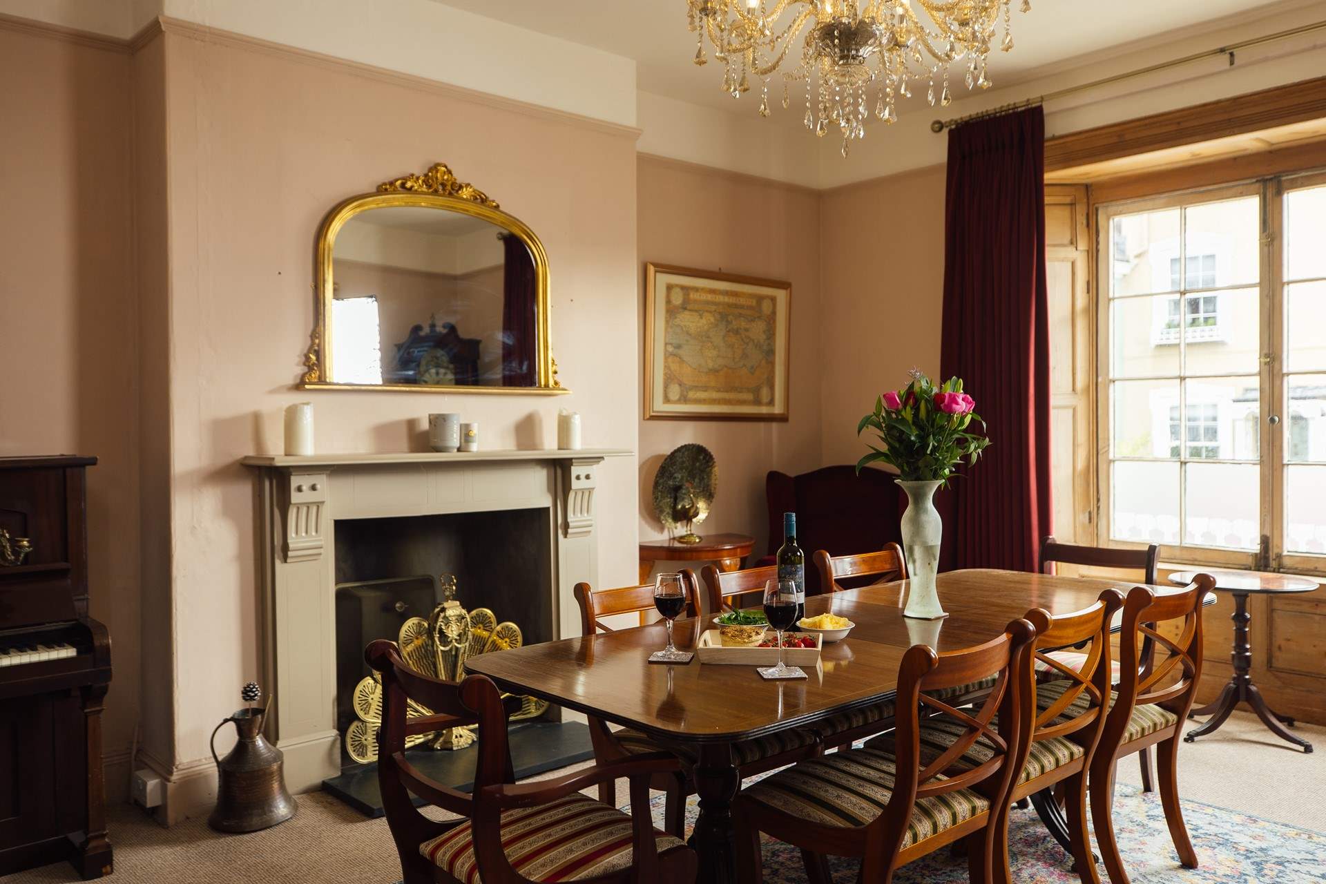 Open the shuttered windows for a cooling breeze on a summer's day. 