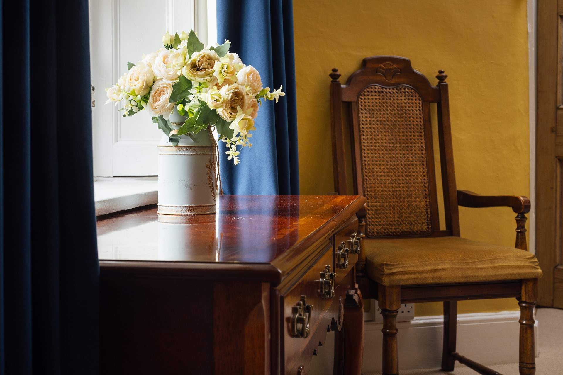 With a nod to the history, sympathetically furnished throughout. 