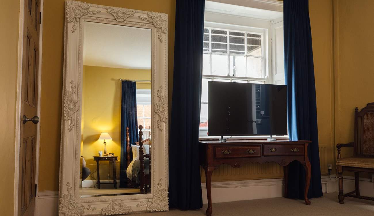 All bedrooms have a television. 