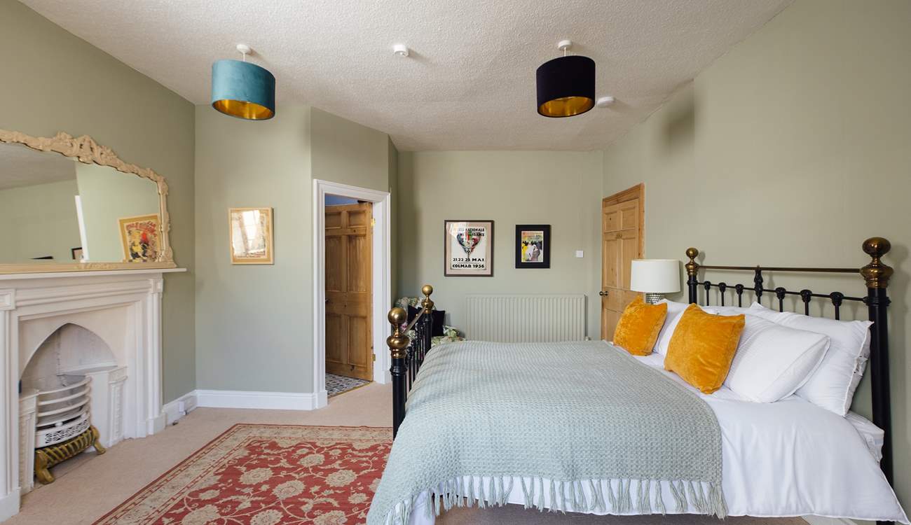 Spacious, opulent rooms. 