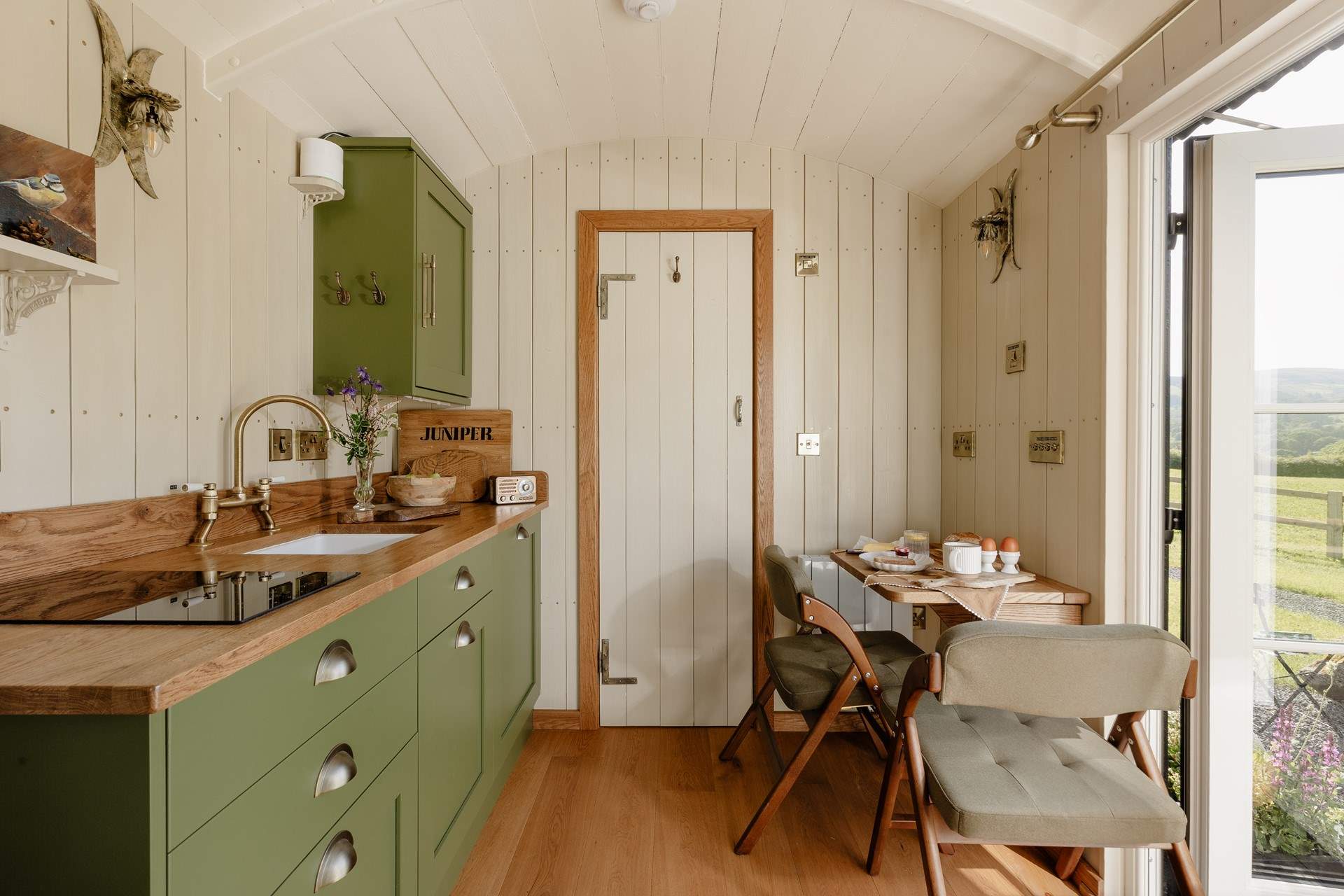 Soft, earthy tones create a soothing atmosphere.