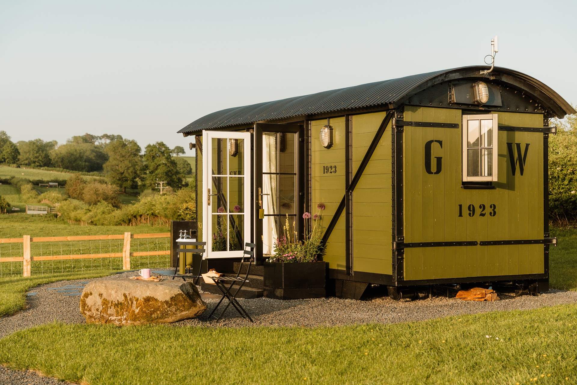 Nestled amongst wildlife-rich meadows, this heavenly hideaway is the perfect place to escape. 