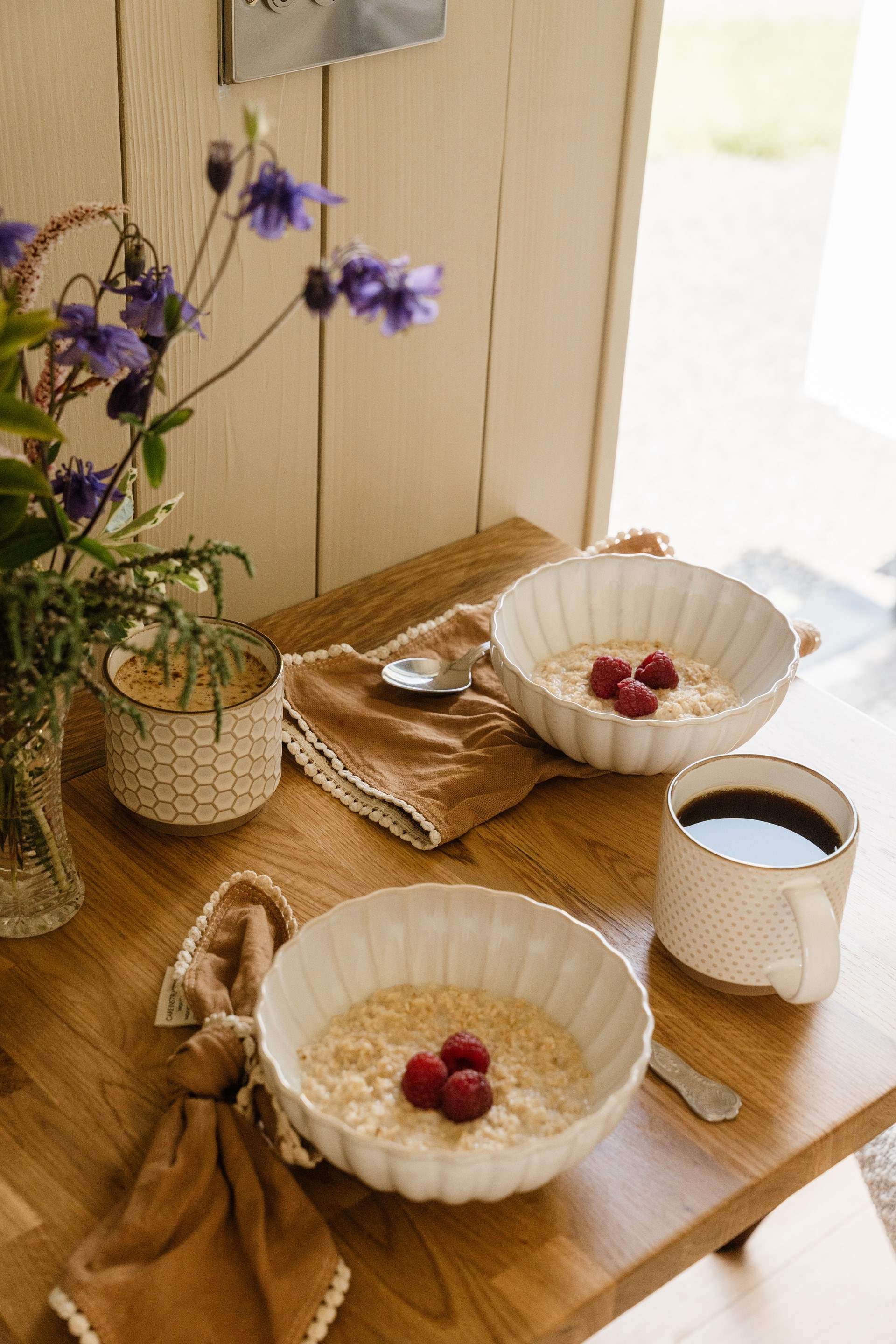 Spend mornings around the dining table planning the day's adventures.