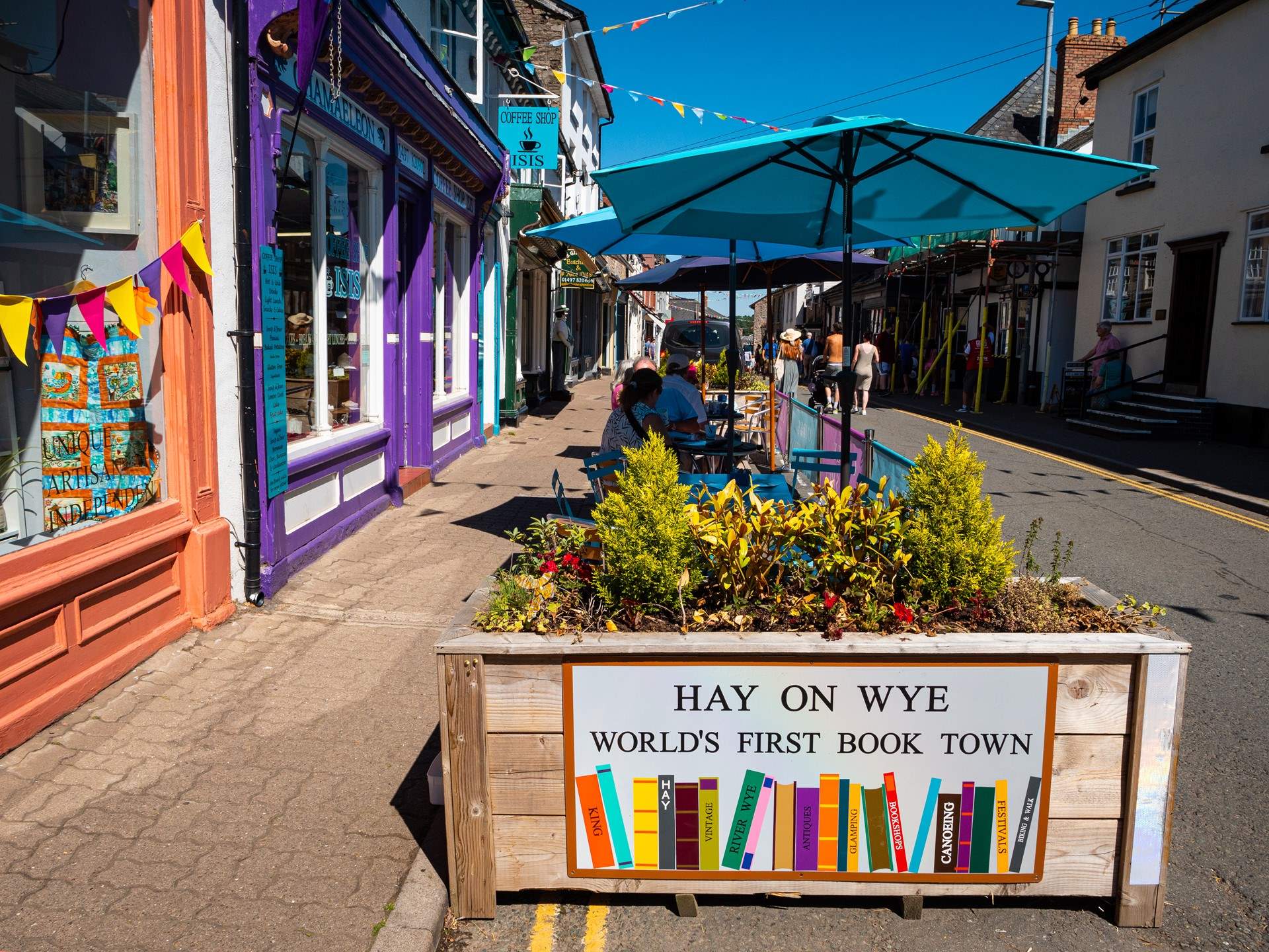 Explore the bountiful bookshops of Hay-on-Wye.