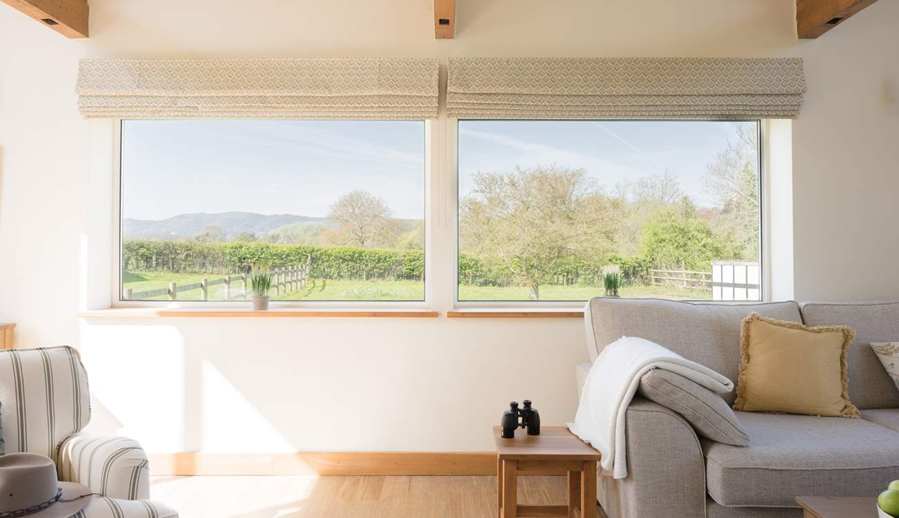 The views of the Malvern Hills are fantastic.