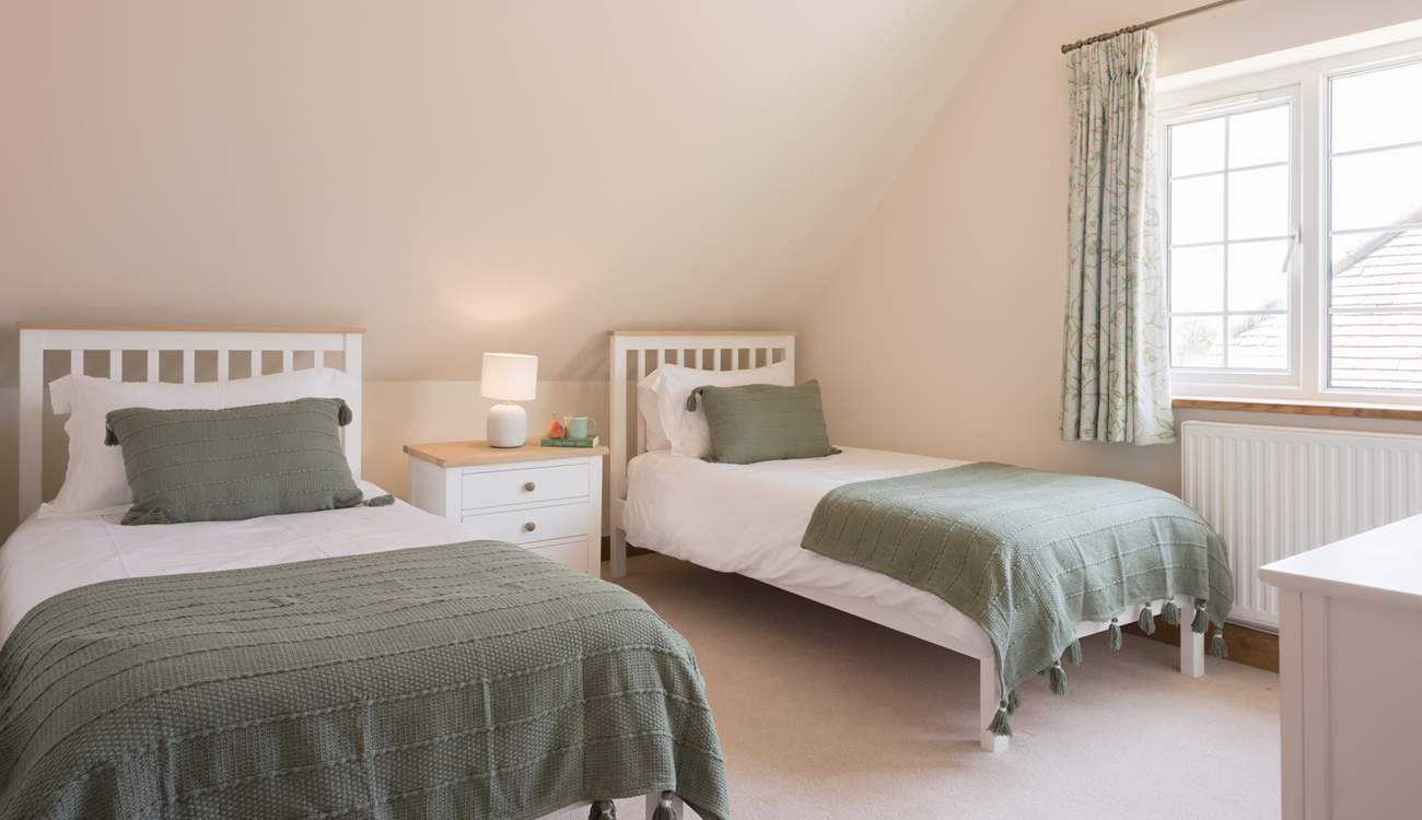 This bedroom is great for kids.